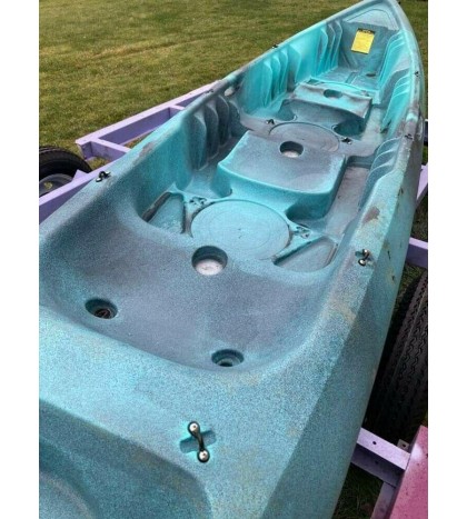 13.5 Perception timber Kayak 2 or 3 man