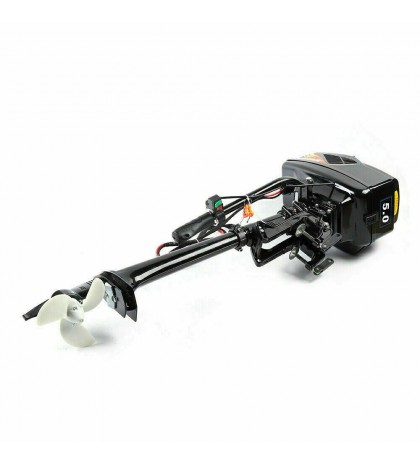 5HP Electric Outboard Fishing Boat Engine Propeller 1200W Long Shaft 48V HANGKAI