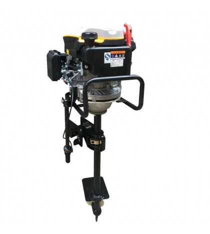 4-stroke Outboard Boat Motor Engine with Water Cooling System Pull Start 8HP US