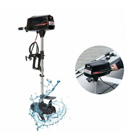 10HP Electric 60V Brushless Outboard Motor Boat Engine Tiller Control Heavy Duty
