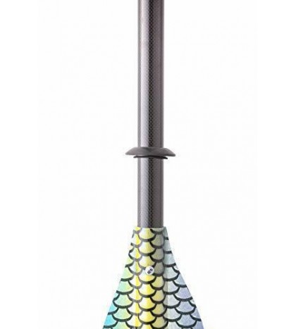 Graphic Fiberglass Kayak Paddle- Ideal for Touring, Fishing and Blue Scales