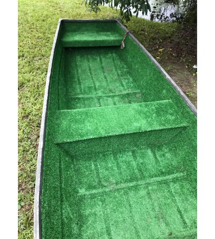 12 foot Alumna craft new carpet newbattery. Slightly used trolling motor