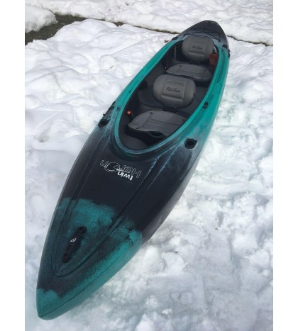 Old Town Twin Heron Tandem Kayak Photic Is Color