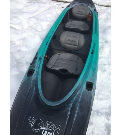 Old Town Twin Heron Tandem Kayak Photic Is Color