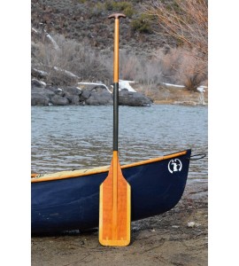 Custom made white water canoe paddles. Laminated shaft, reinforced blades.