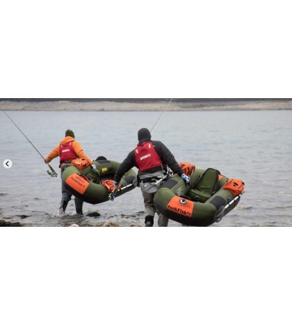 Sea Eagle Packfish 7 pro w/ Wooden floor portable ultralight 1 man fishing boat