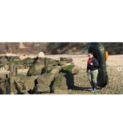 Sea Eagle Packfish 7 pro w/ Wooden floor portable ultralight 1 man fishing boat