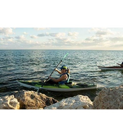 Adjustable Fiberglass Shaft with Nylon Blades Lightweight, Perfect for Kayaking