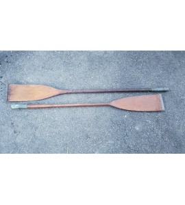 Double End Wood Kayak Paddle. Decorative Boating River Canoe Oar