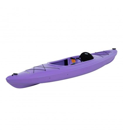 10FT Kayak Sit On Canoeing W/ Paddle Water Sports Lakes Rivers Sporting (Purple)