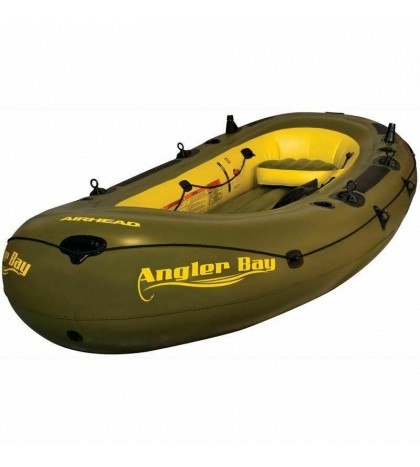 Airhead Angler Bay Inflatable Boat. Sizes for 3, 4, and 6 Person