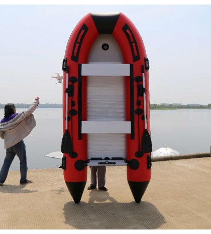 Seawalker Inflatable Fishing Boat,With Aluminum Floor 0.9mm PVC,4 colors, 5sizes