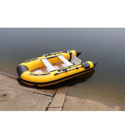 Seawalker Inflatable Fishing Boat,With Aluminum Floor 0.9mm PVC,4 colors, 5sizes