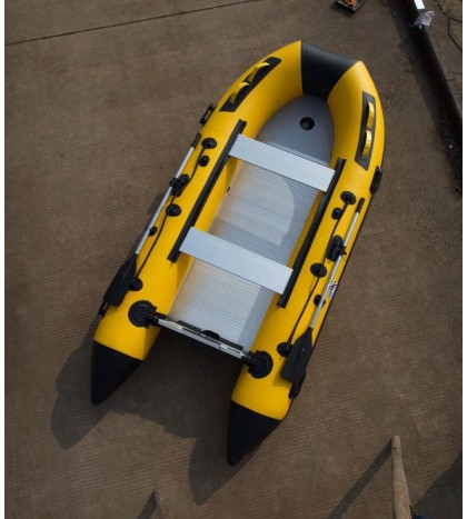 Seawalker Inflatable Fishing Boat,With Aluminum Floor 0.9mm PVC,4 colors, 5sizes