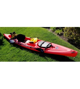 Ocean Kayak Scupper Pro Great Condition Paddle Seat Rod Holders Fishing Diving