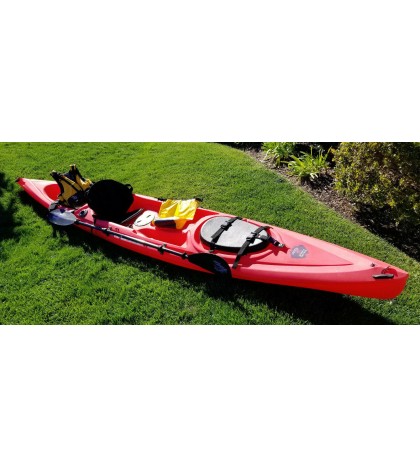 Ocean Kayak Scupper Pro Great Condition Paddle Seat Rod Holders Fishing Diving