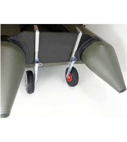 2 in 1 Transom Launching Wheels for Inflatable Motor Boats BVS KT-270 Strubcina