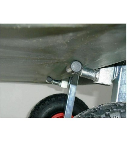 2 in 1 Transom Launching Wheels for Inflatable Motor Boats BVS KT-270 Strubcina
