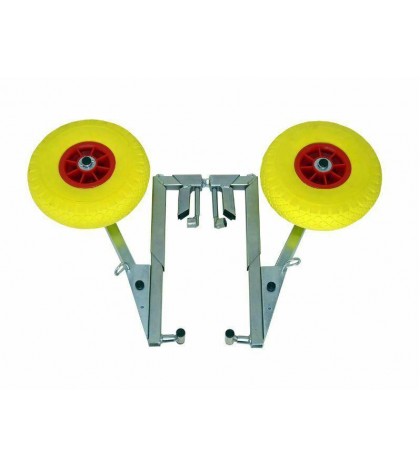 2 in 1 Transom Launching Wheels for Inflatable Motor Boats BVS KT-270 Strubcina