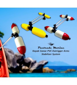Pactrade Marine Boat Kayak Canoe PVC Stabilizer System Outrigger Arms Fishing Pactrade Marine Boat Kayak Canoe PVC Stabilizer System Outrigger Arms Fishing