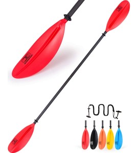 OCEANBROAD Kayak Paddle 230CM/90.5 Inches Premium Carbon Shaft Kayaking Boating