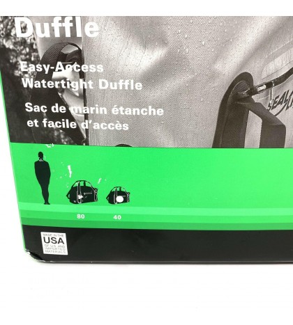 NEW Sea Line Wide Mouth Duffle Dry Bag Blue Waterproof Air Tight 40 L USA Made