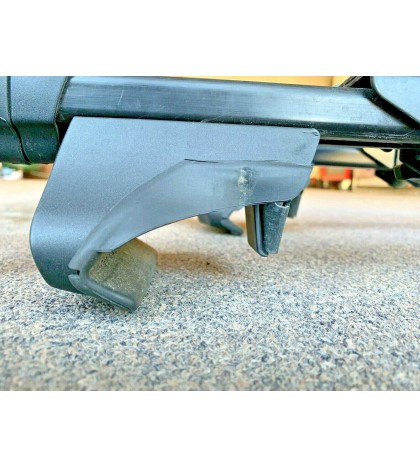 Thule Evo Grabber Cross Bar Rails w/Locks+Keys & Kayak Hydro Glide 875XT Pickup