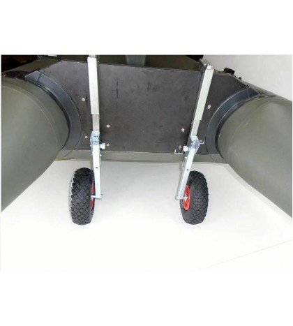 AUTO No Drill Transom Launching Wheels for Inflatable Boats BVS KT-270 Strubcina