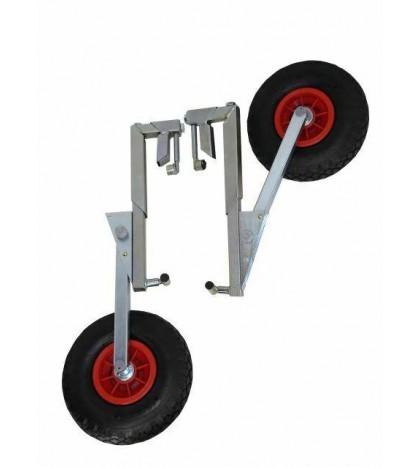 AUTO No Drill Transom Launching Wheels for Inflatable Boats BVS KT-270 Strubcina