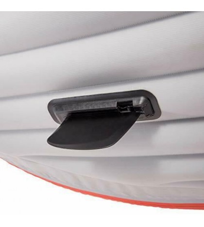 Intex Excursion Pro Inflatable 2 Person Vinyl Kayak with 2 Oars and Pump, Red