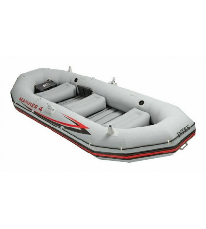 Local Pick Up Only - Intex Mariner 4 68376EP Inflatable Boat Set - 2020 Model