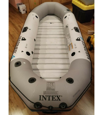 Local Pick Up Only - Intex Mariner 4 68376EP Inflatable Boat Set - 2020 Model