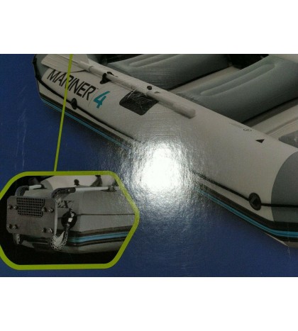 Local Pick Up Only - Intex Mariner 4 68376EP Inflatable Boat Set - 2020 Model
