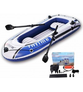 Inflatable Boat 8.9FT Raft Inflatable Kayak Fishing Boat 2/ 3/ 4 Person