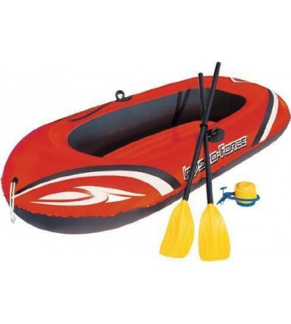 Bestway 77x45 Inches HydroForce Inflatable Raft Set with Oars and Pump (3 Pack)