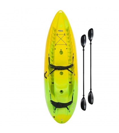 Lifetime Manta 100 Tandem 10' Kayak (Paddles Includ) 500 Lb Capacity.YellowColor