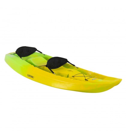 Lifetime Manta 100 Tandem 10' Kayak (Paddles Includ) 500 Lb Capacity.YellowColor
