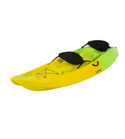Lifetime Manta 100 Tandem 10' Kayak (Paddles Includ) 500 Lb Capacity.YellowColor