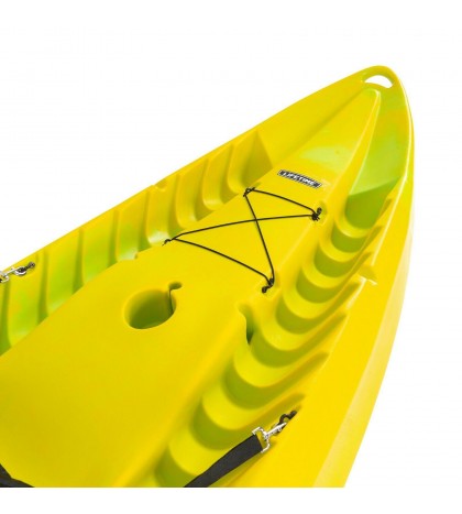 Lifetime Manta 100 Tandem 10' Kayak (Paddles Includ) 500 Lb Capacity.YellowColor