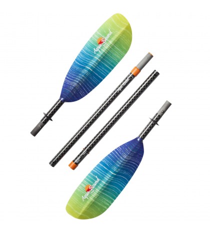 Aqua Bound Tango Fiberglass Straight Shaft 4-Piece Kayak Paddle