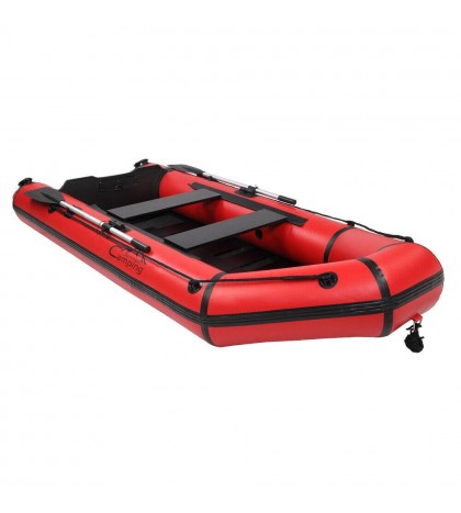 10Ft Inflatable Kayak Fishing Tender Inflatable Pontoon Boat Canoe Set 330 Lbs