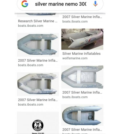 Silver Marine Inflatable Boats mat floor only  for Nemo 300AD/WD Calypso 300 WD