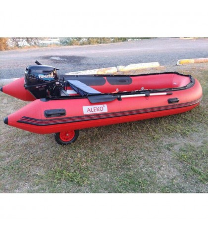 ALEKO Heavy Duty Aluminum Alloy Dinghy Launching Wheels for Inflatable Boats