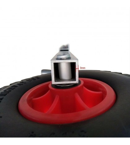 ALEKO Heavy Duty Aluminum Alloy Dinghy Launching Wheels for Inflatable Boats