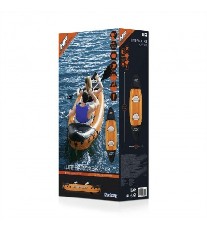 Bestway Hydro-Force Two Person Inflatable Kayak Set With Paddles