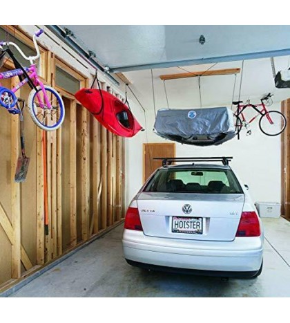 HARKEN Cargo Box Hoist | Overhead Garage Storage Lifts Load Evenly Safe Anti-...