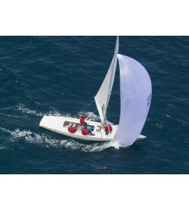 SPINNAKER.  SYMMETRICAL.  NORTH.  Used One Regatta.  Luffs 28'-0