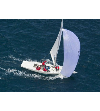SPINNAKER.  SYMMETRICAL.  NORTH.  Used One Regatta.  Luffs 28'-0