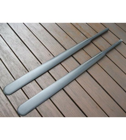 Full carbon fiber Greenland paddle ultralight Kayak paddle 220cm integrated