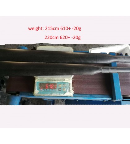 Full carbon fiber Greenland paddle ultralight Kayak paddle 220cm integrated